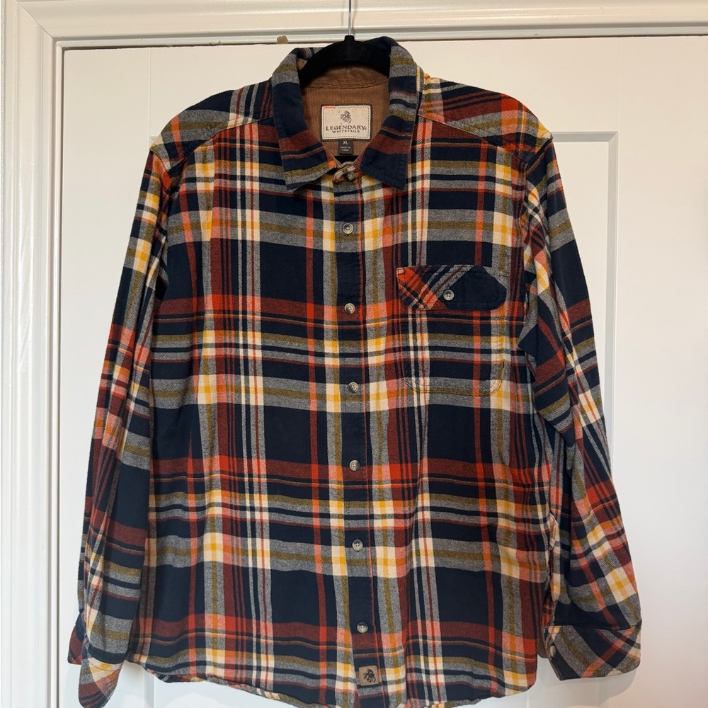 Legendary Whitetails Plaid Flannel